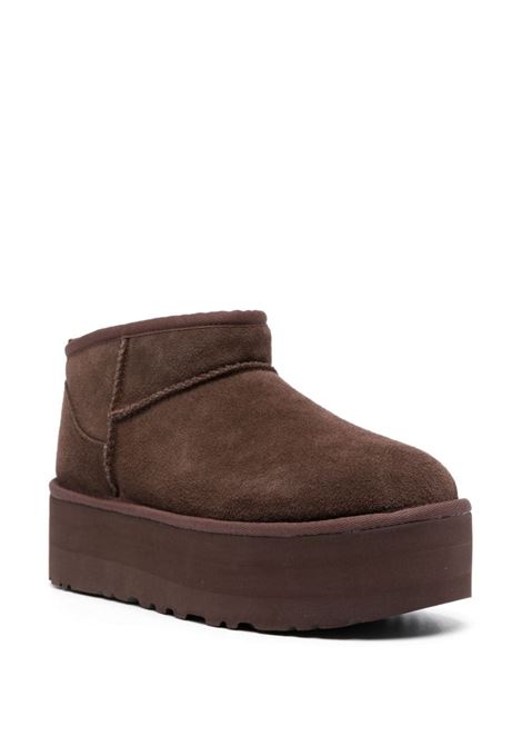 UGG Stivali Con Plateau Classic Ultra Mini Burnt Cedar - UGG Offerta speciale