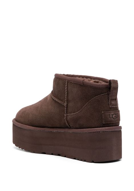 UGG Stivali Con Plateau Classic Ultra Mini Burnt Cedar - UGG Offerta speciale