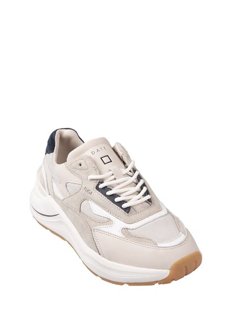 D.A.T.E. Sneakers Running Fuga In Avorio - D.A.T.E Grande vendita
