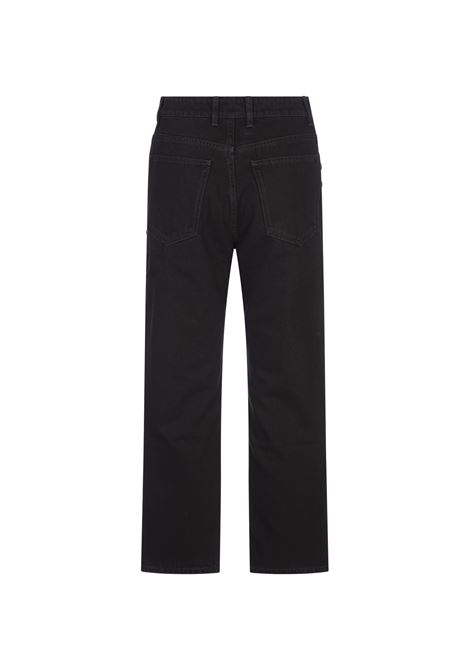 RABANNE Jeans Boyfriend Neri Con Borchie Dorate - RABANNE Offerta esclusiva