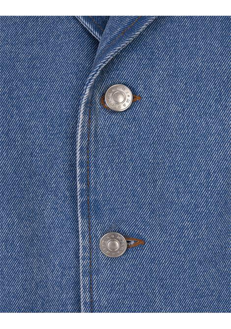 MARNI Blazer Monopetto In Denim Blu - MARNI Vendita calda