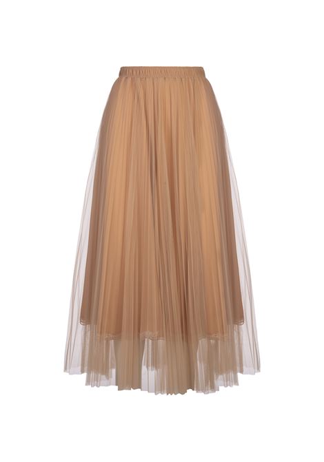 ERMANNO SCERVINO Gonna Midi In Tulle Beige - ERMANNO SCERVINO Offerta temporanea