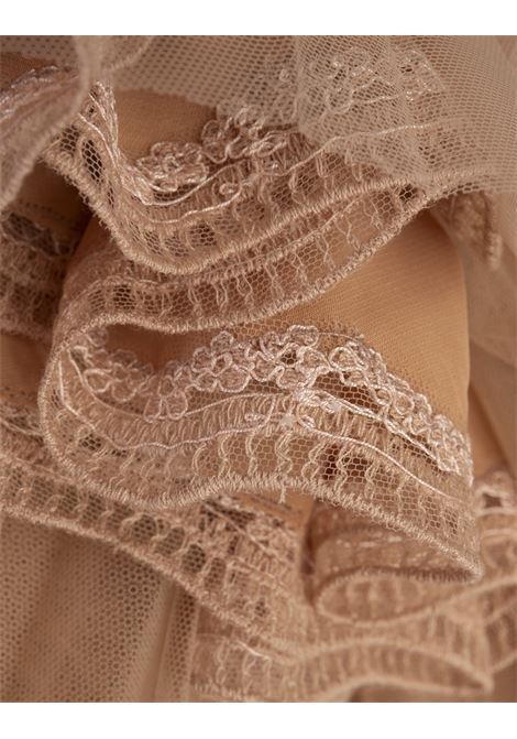 ERMANNO SCERVINO Gonna Midi In Tulle Beige - ERMANNO SCERVINO Offerta temporanea