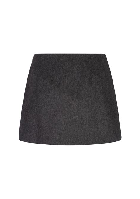 ERMANNO SCERVINO Minigonna-Shorts In Lana Grigia - ERMANNO SCERVINO Offerte giornaliere