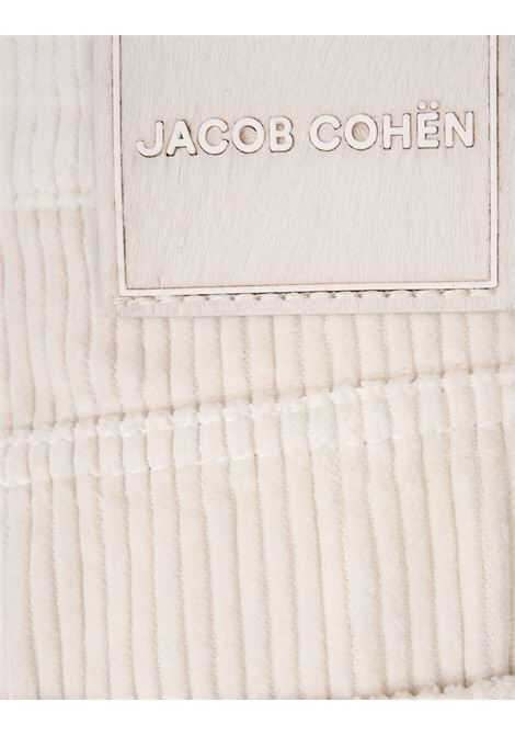 JACOB COHEN Pantaloni Willow In Velluto a Coste Bianco - JACOB COHEN Offerta settimanale