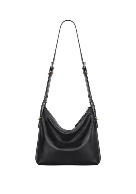 GIVENCHY Borsa Voyou Crossbody In Pelle Nera - GIVENCHY Sostegno trimestrale