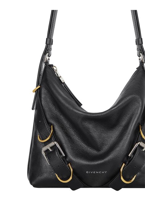 GIVENCHY Borsa Voyou Crossbody In Pelle Nera - GIVENCHY Sostegno trimestrale