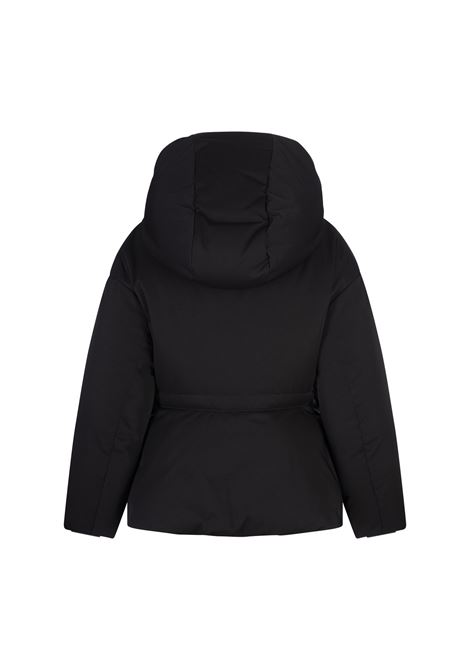ALEXANDER MCQUEEN Piumino Con Volant in Nero - ALEXANDER MCQUEEN Super sconto