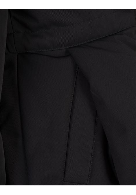 ALEXANDER MCQUEEN Piumino Con Volant in Nero - ALEXANDER MCQUEEN Super sconto