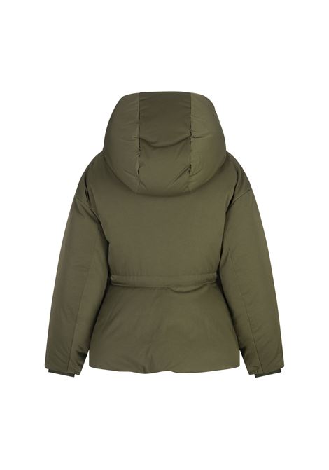 ALEXANDER MCQUEEN Piumino Con Volant in Verde - ALEXANDER MCQUEEN Enormi sconti