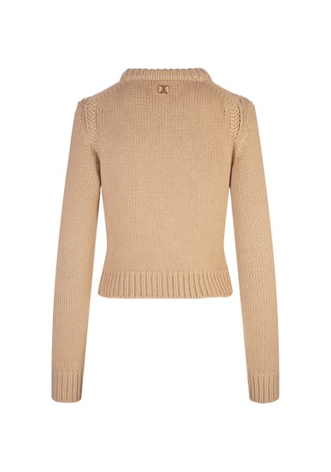 CHLOÉ Pullover in Cotone e Cashmmere Ultimate Nude - CHLOÉ Officina