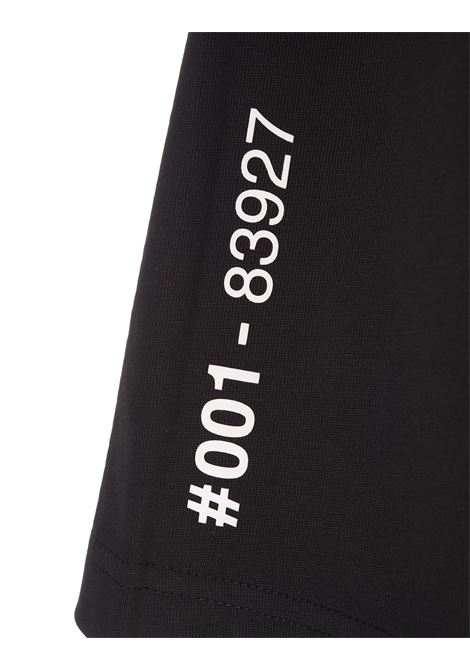 MONCLER GRENOBLE T-Shirt Nera Con Logo Moncler Grenoble - MONCLER GRENOBLE Sconti questo mese