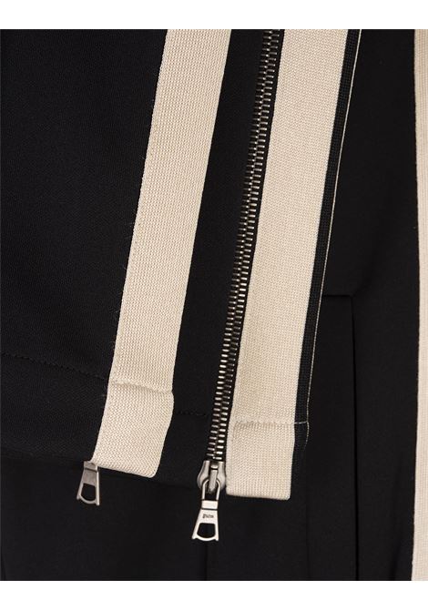 PALM ANGELS Joggers Neri Con Logo e Bande a Contrasto - PALM ANGELS 2025