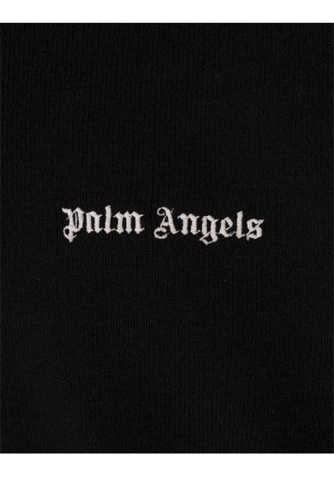PALM ANGELS Giacca Track In Lana e Cashmere Nera - PALM ANGELS Promozione