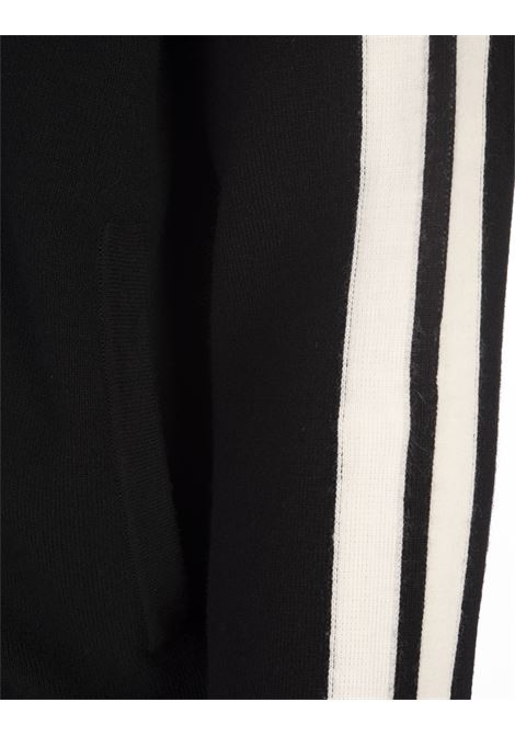 PALM ANGELS Giacca Track In Lana e Cashmere Nera - PALM ANGELS Promozione
