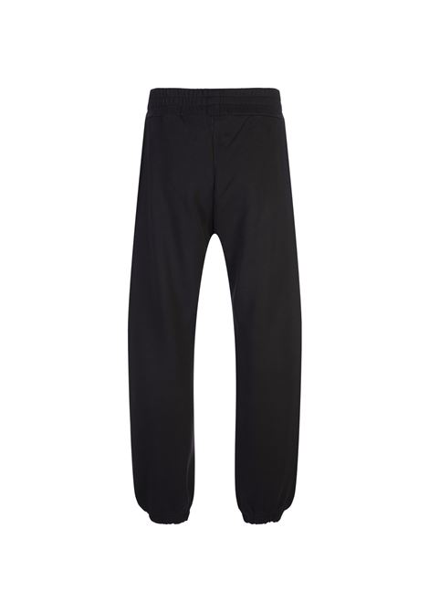 PALM ANGELS Joggers Neri Con Logo Sulla Vita - PALM ANGELS Soddisfazione Garantita