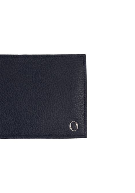 ORCIANI Portafoglio In Micron Pelle Blu Navy - ORCIANI Shopping Online