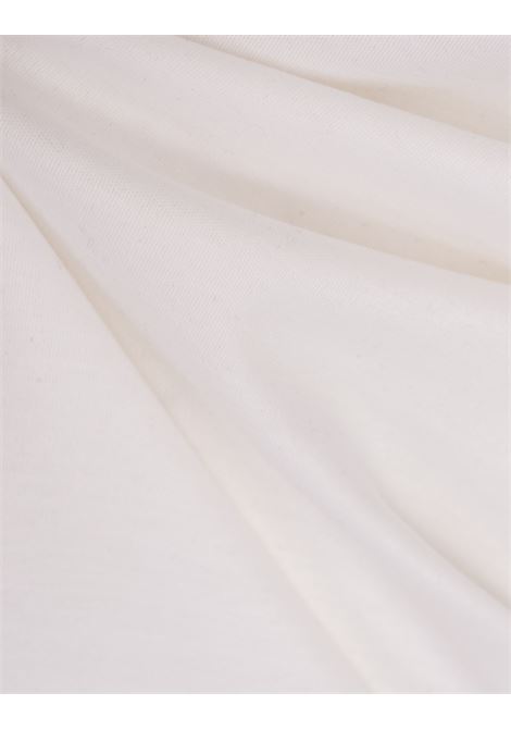 BOSS T-Shirt Regular Fit In Cotone Mercerizzato Bianco - BOSS Prezzo di fabbrica