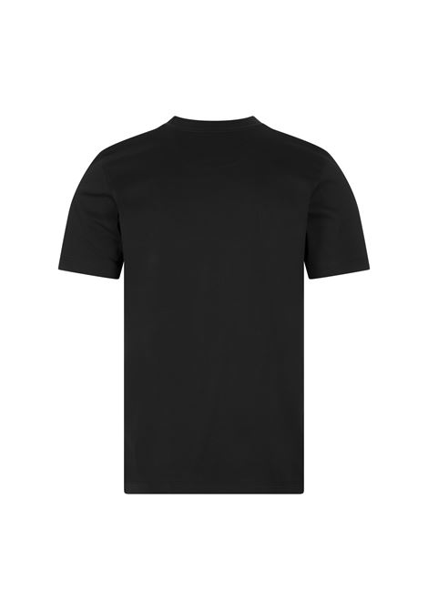 BOSS T-Shirt Regular Fit In Cotone Mercerizzato Nero - BOSS Offerta esclusiva