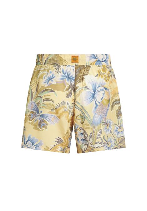 ETRO Costume Da Bagno Giallo Con Stampa - ETRO Offerta Pasqua