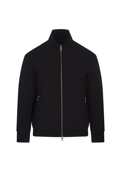 MONTECORE Bomber In Tessuto Tecnico Blu Navy - MONTECORE Online Outlet