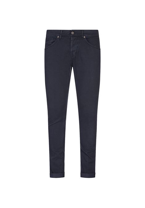 DONDUP Pantaloni George 5 Tasche In Cotone Stretch Blu - DONDUP Offerta temporanea