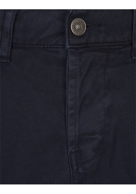 DONDUP Pantaloni George 5 Tasche In Cotone Stretch Blu - DONDUP Offerta temporanea