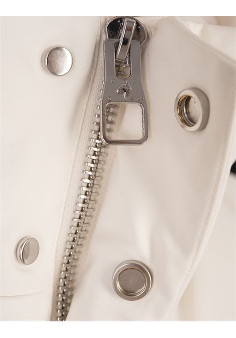 MONTECORE Gilet Imbottito Bianco Con Cappuccio - MONTECORE Offerte esclusive