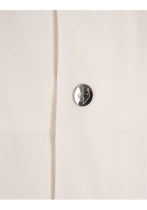 MONTECORE Gilet Imbottito Bianco Con Cappuccio - MONTECORE Offerte esclusive