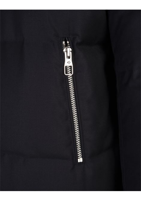 MONTECORE Giubbotto Imbottito In Lana Blu Navy - MONTECORE Offerte stagionali