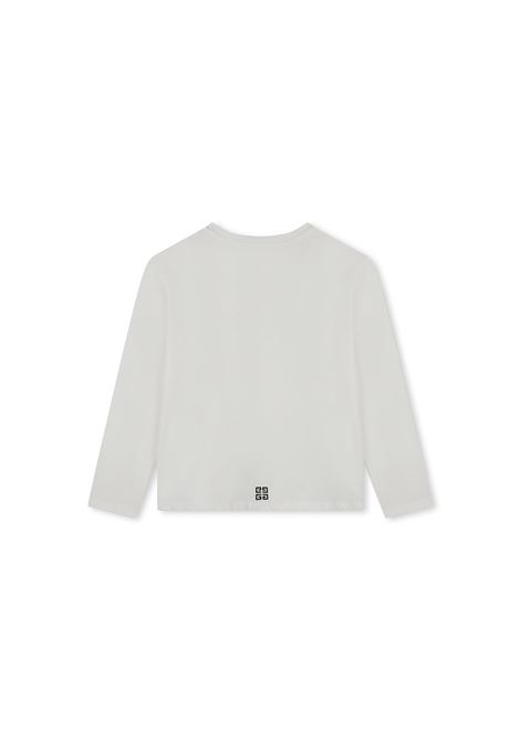 GIVENCHY KIDS T-Shirt GIVENCHY 4G Bianco/Grigio - GIVENCHY KIDS Offerta settimanale