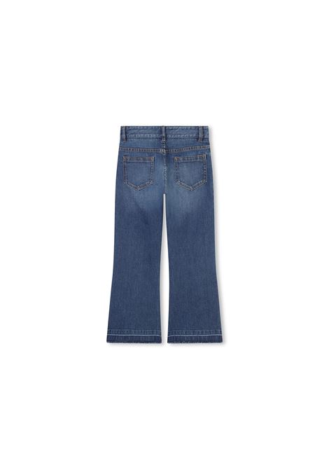 CHLOÉ KIDS Jeans a Gamba Dritta In Denim Blu - CHLOÉ KIDS Only for today