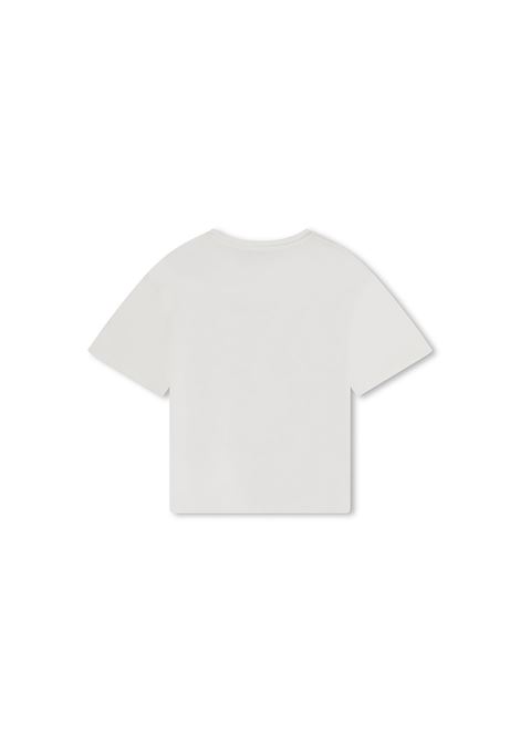 CHLOÉ KIDS T-Shirt Bianca Con Logo - CHLOÉ KIDS Sostegno trimestrale