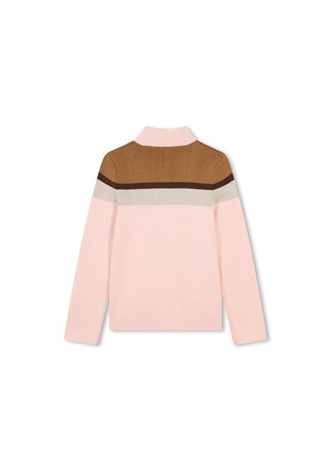 CHLOÉ KIDS Pullover In Maglia Washed Pink - CHLOÉ KIDS Trasporto libero internazionale