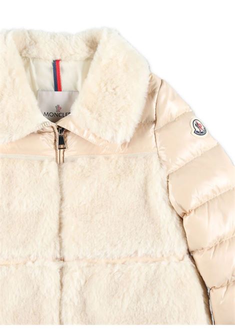 MONCLER ENFANT Piumino Corto Amabay Bianco - MONCLER ENFANT Italia