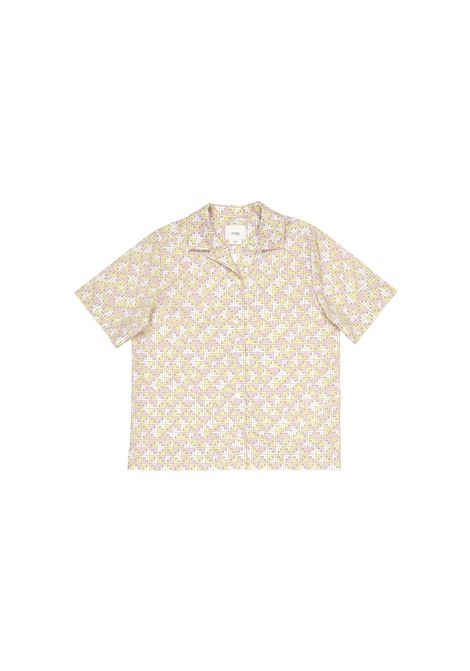 FENDI KIDS Camicia Con Motivo Monogram - FENDI KIDS