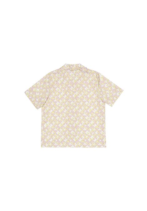 FENDI KIDS Camicia Con Motivo Monogram - FENDI KIDS Affare Del Giorno