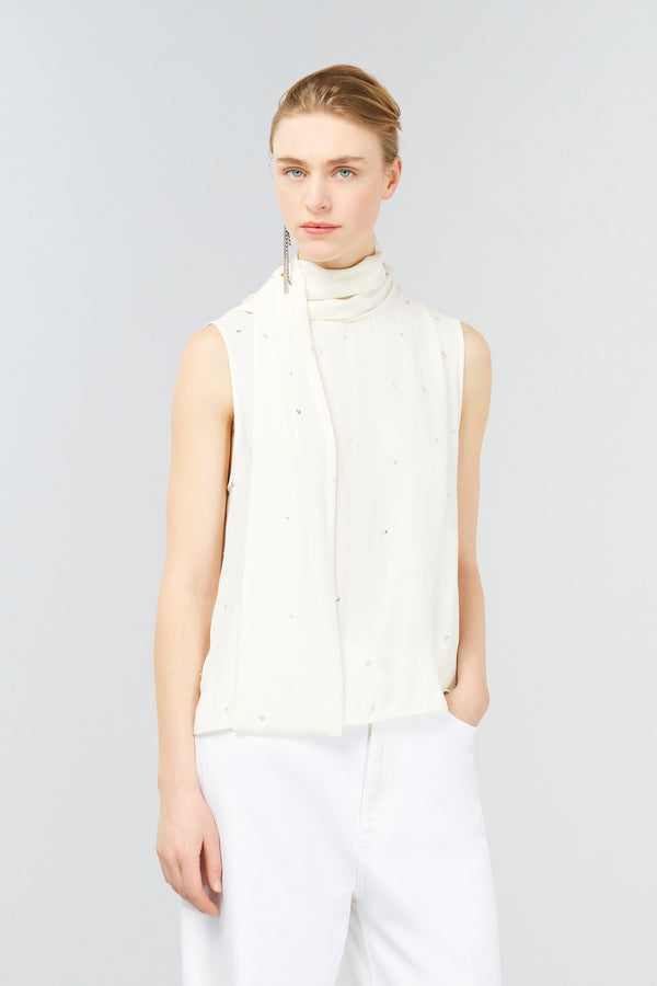 Semicouture Blusa yvonne | semicouture Soddisfazione Garantita