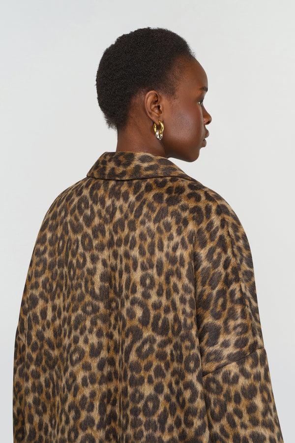 Semicouture Cappotto sigmund maculato | semicouture Spedizione Gratuita