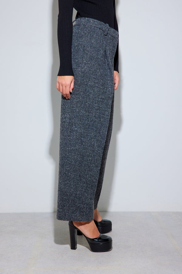 Semicouture Pantalone violette | semicouture 2025