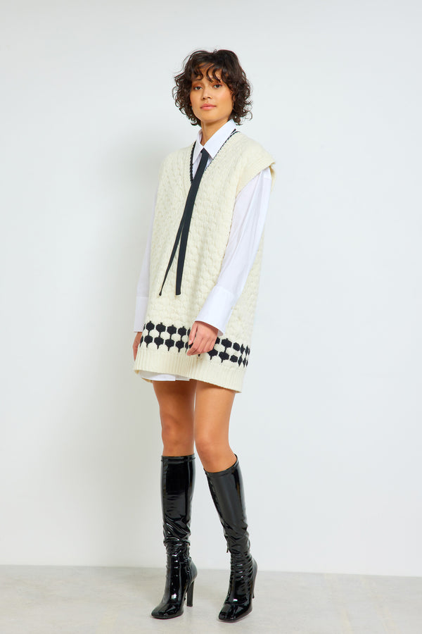 Semicouture Gilet francisca | semicouture In Vendita