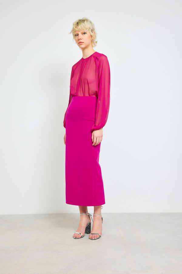 Semicouture Blusa alexia | semicouture Sostegno trimestrale