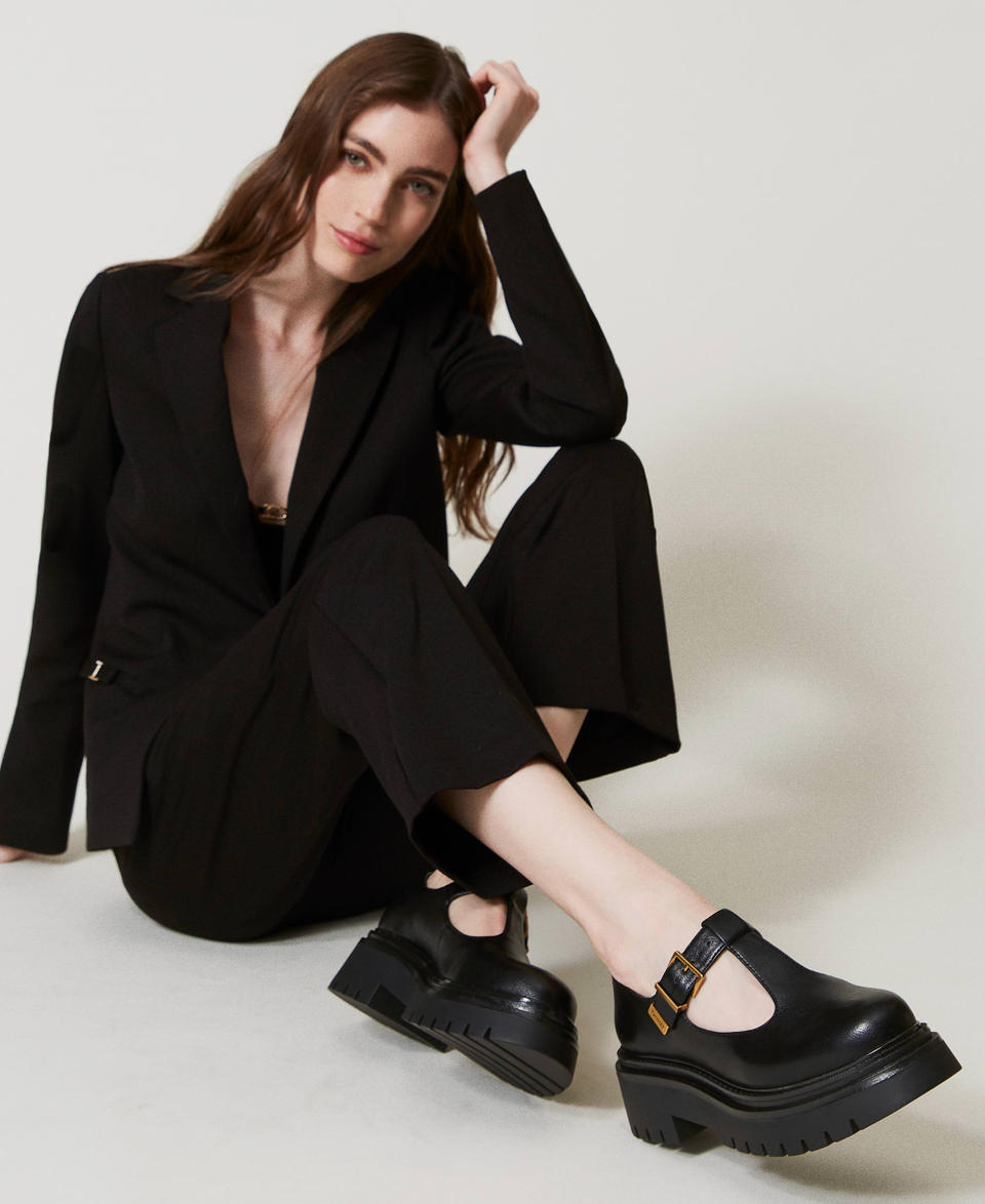Twin Set Scarpe Mary Jane con fibbie Sconto