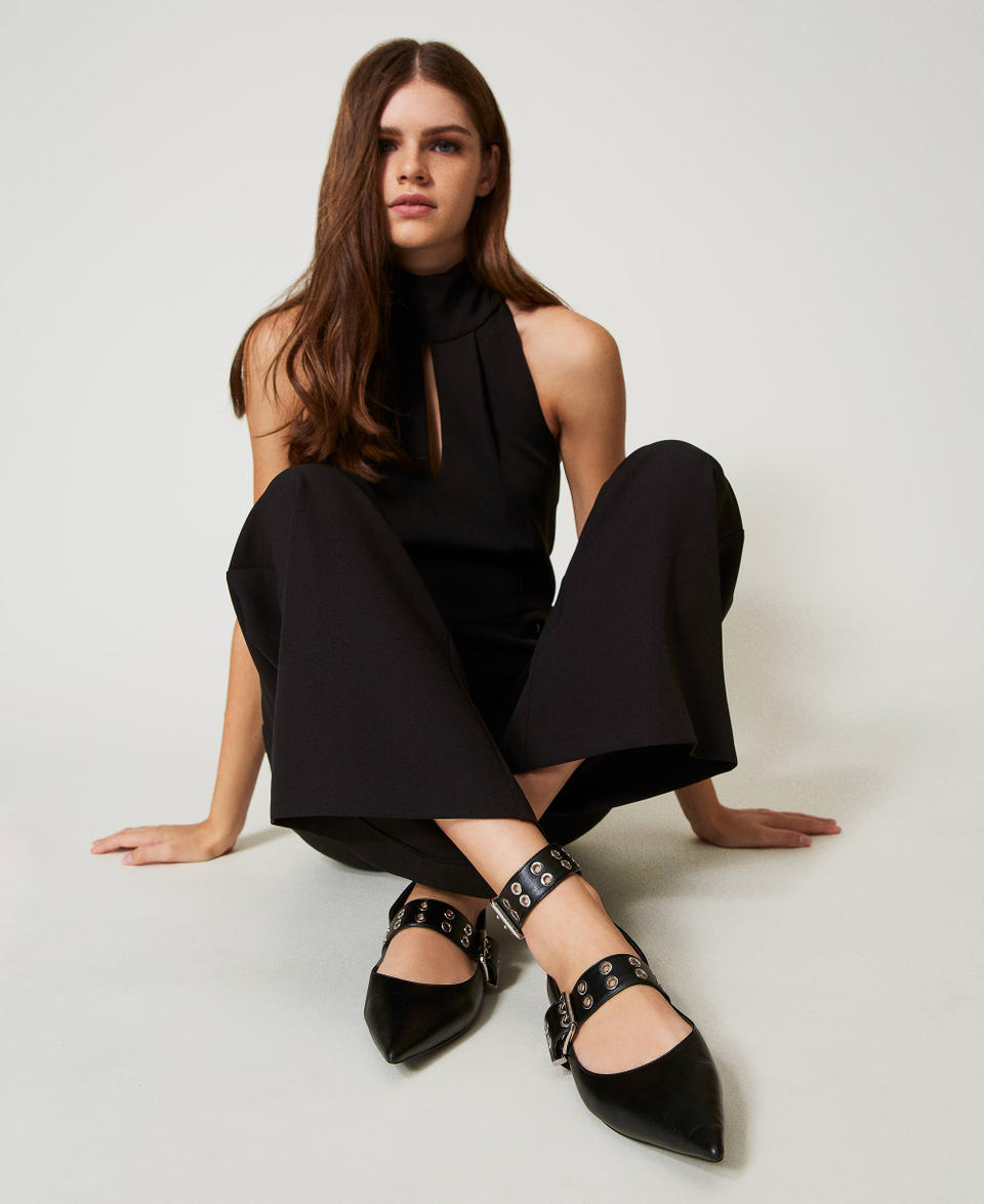 Twin Set Ballerine con cinturini Offerta