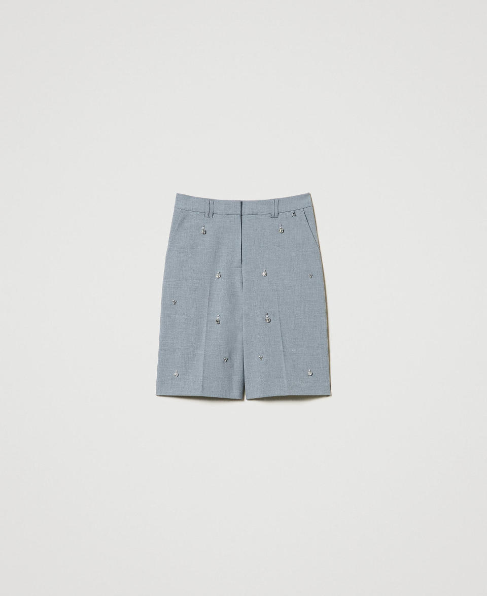 Twin Set Shorts con ricami a mano 2025