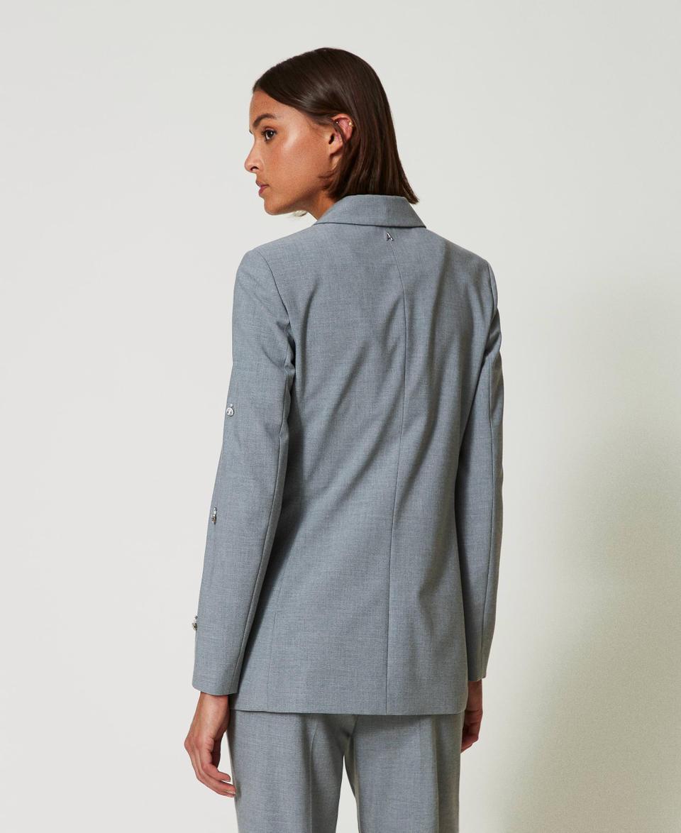 Twin Set Giacca blazer con ricami a mano Qualità