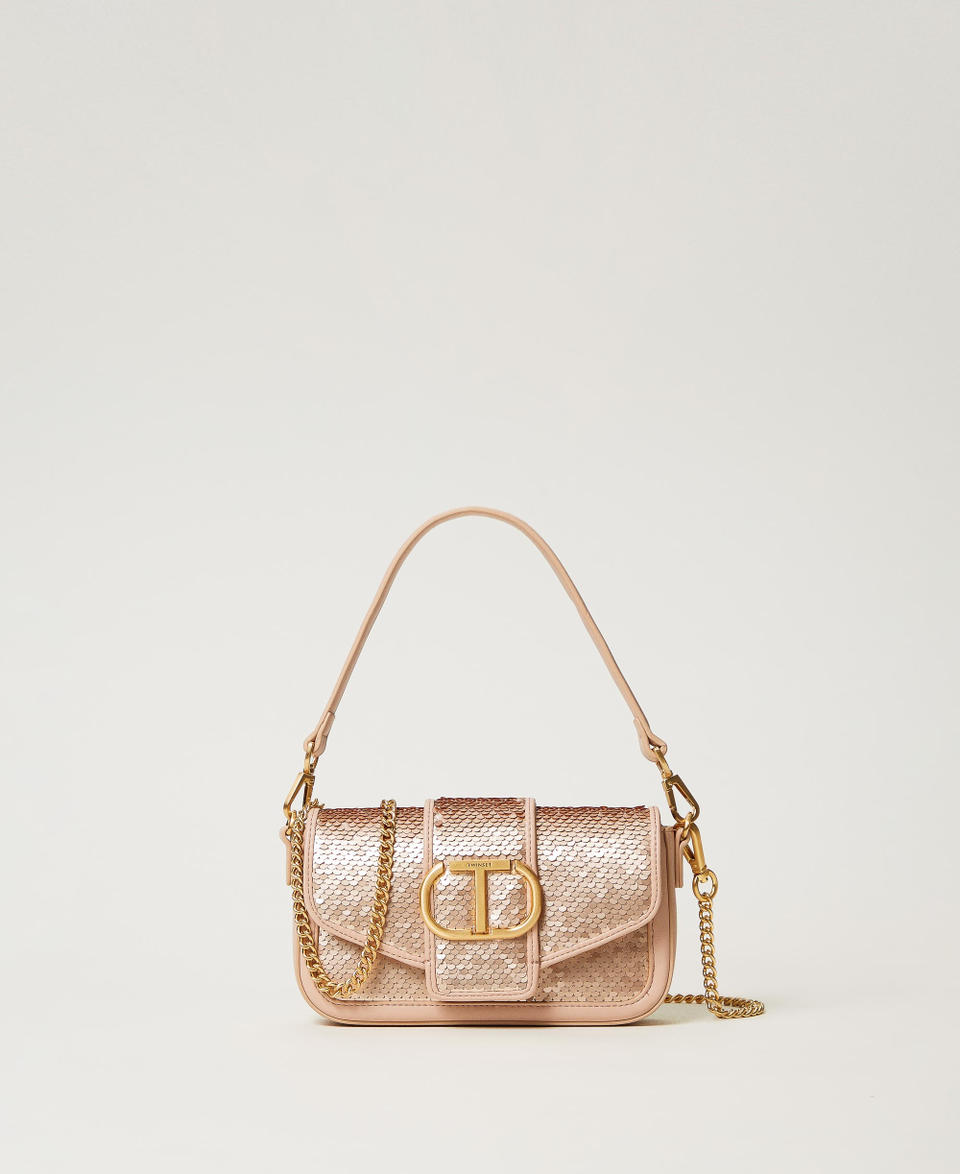 Twin Set Borsa a tracolla 'Amie' con paillettes