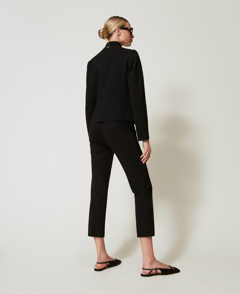 Twin Set Pantaloni con bottoni gioiello Convenienza