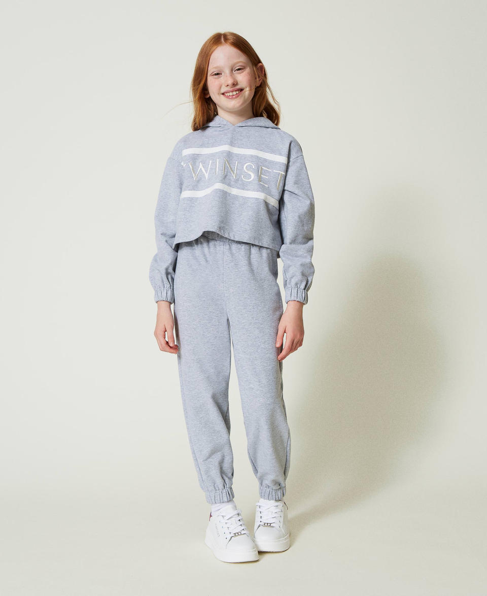 Twin Set Pantaloni joggers in felpa Vendita