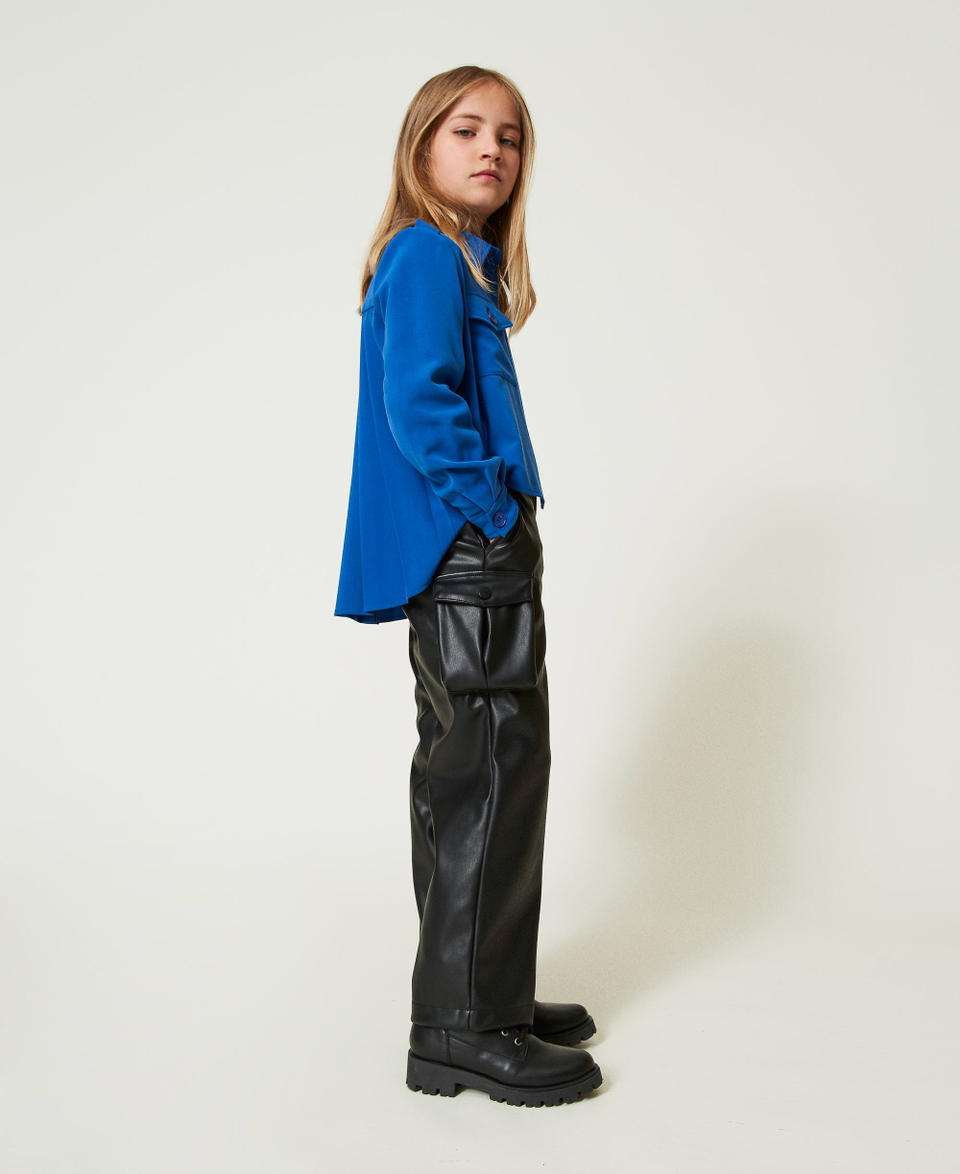 Twin Set Pantaloni cargo con tasche utility
